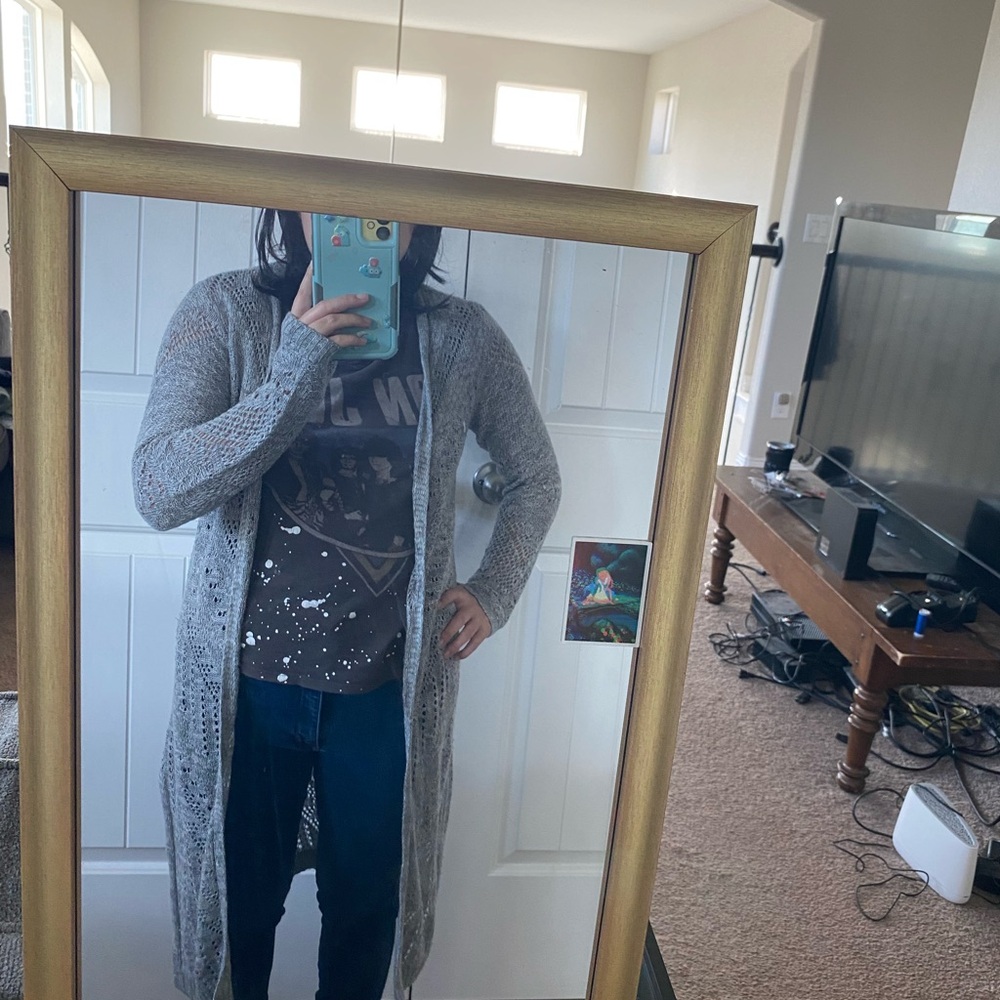 2000s Grey cardigan